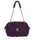 Chanel CC Bubble Quilted Shoulder Bag, front view